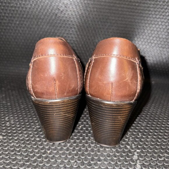 Dansko Diana Mary Jane Brown Leather Round Toe Buckle Strap Shoes Womens 38 (8) - Picture 3 of 8